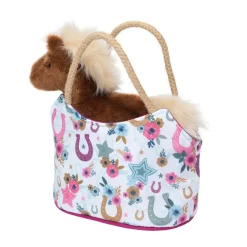 Outlet Boho Horseshoe Sassy Sak With Horse Sassy Pet Saks