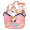 Clearance Farm Friends Sassy Sak With White Hen Sassy Pet Saks