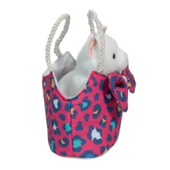 Fashion Leopard Kitty Sassy Sak With Cat Sassy Pet Saks