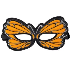 Fashion Orange Monarch Butterfly Fantasy Mask Dreamy Dress-Ups
