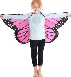 Fashion Pink Monarch Butterfly Fantasy Wings Dreamy Dress-Ups