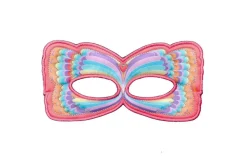 Fashion Pink Rainbow Butterfly Fantasy Mask Dreamy Dress-Ups