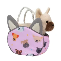 Outlet Puppy Pawty Sassy Sak With French Bulldog Sassy Pet Saks