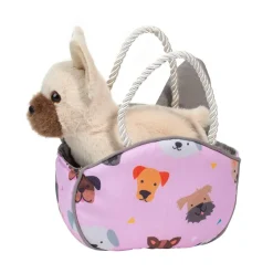 Outlet Puppy Pawty Sassy Sak With French Bulldog Sassy Pet Saks