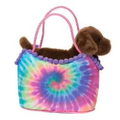 Sale Tie Dye Sassy Sak With Chocolate Lab Sassy Pet Saks