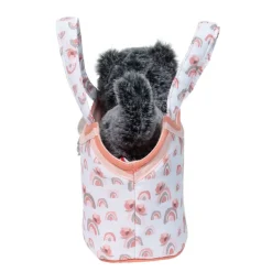 Discount Watercolor Rainbow Sassy Sak With Gray Cat Sassy Pet Saks